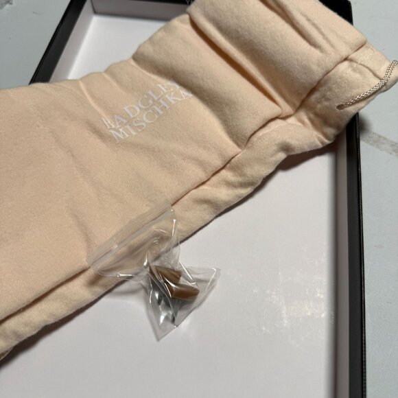 Badgley Mischka Women's Sandals White Size 8.5 NEW - Picture 6 of 8